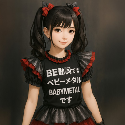 It is the be-verb, it is BABYMETAL Front Cover