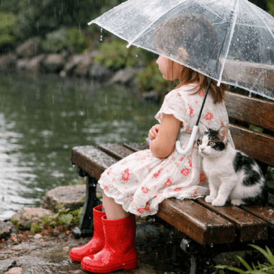 I actually like rainy days Front Cover