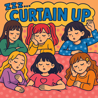 curtain up Front Cover