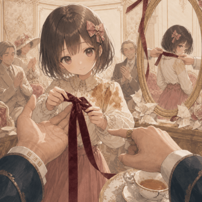 The Velvet Ribbon Front Cover