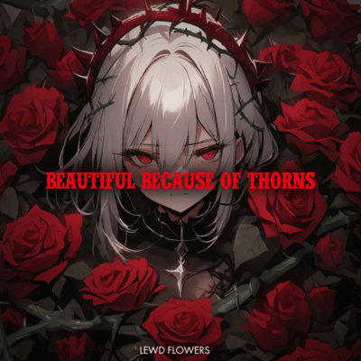 Beatiful because of thorns Front Cover