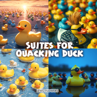 Suites for Quacking Duck Front Cover