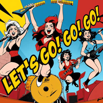 Let's GO! GO! GO! Front Cover