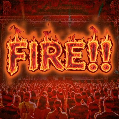 FIRE!-LiveFLowers Front Cover