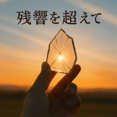 残響を越えてのジャケット写真