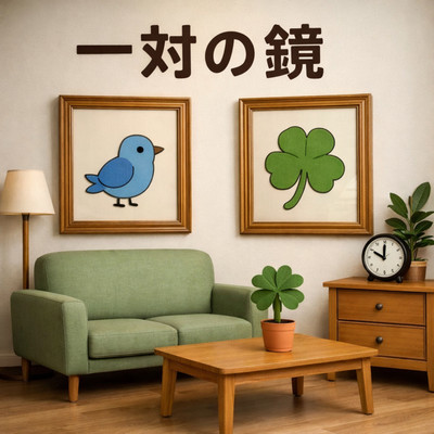 一対の鏡のジャケット写真