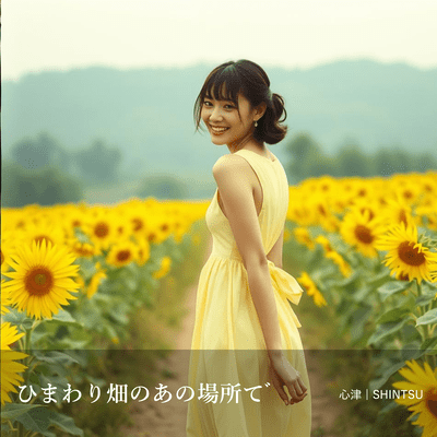 In the Sunflower Field Front Cover