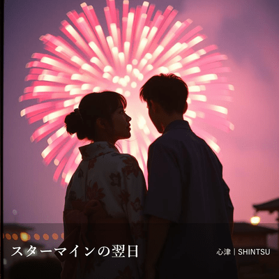 スターマインの翌日のジャケット写真