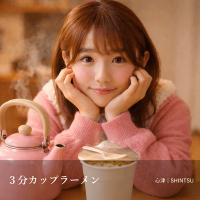 3分カップラーメンのジャケット写真