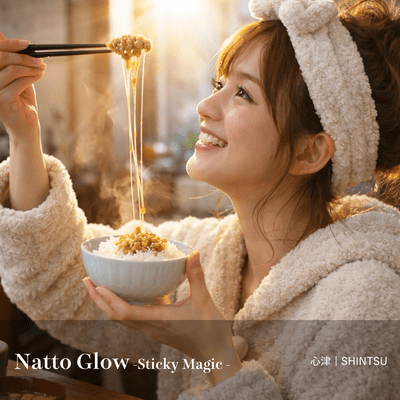 Natto Glow -Sticky Magic - Front Cover