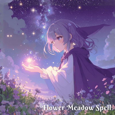 Flower Meadow Spell Front Cover