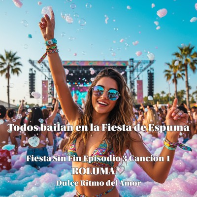 Todos bailan en la fiesta de espuma Front Cover