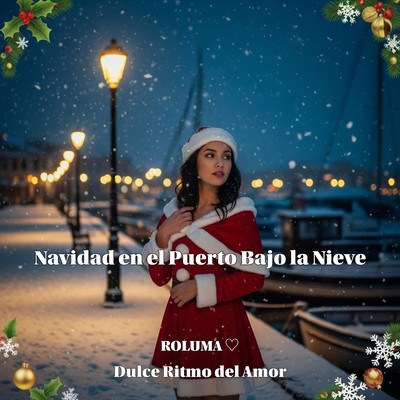 Navidad en el Puerto Bajo la Nieve Front Cover