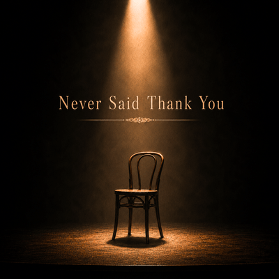 Never Said Thank You Front Cover