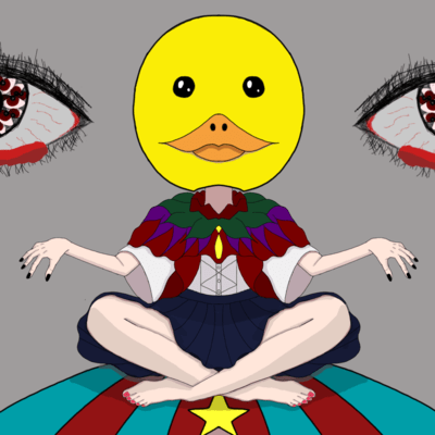 Self-circus reflection (feat. HATSUNE MIKU) Front Cover