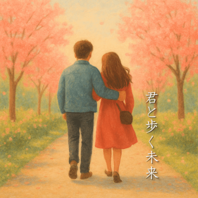 Walking into the future with you Front Cover