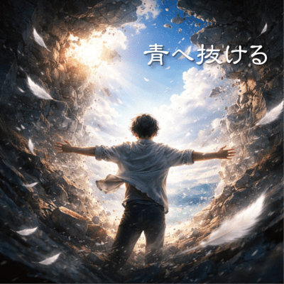 Exit to blue Front Cover