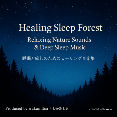 睡眠と癒しのためのヒーリング音楽集のジャケット写真