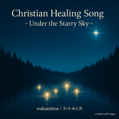 Christian Healing Song - Under the Starry Sky Front Cover