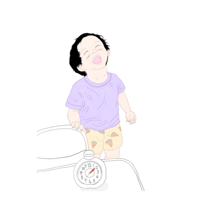 Alarm Clock and Smile Front Cover