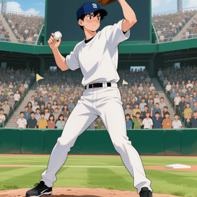 Glorious Ground (Glorious koushien) Front Cover