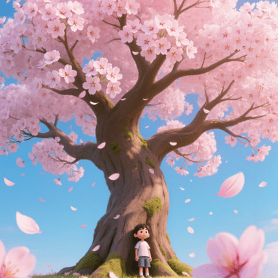Spring under The SAKURA Front Cover