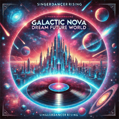 Galactic Nova -Dream Future World- Front Cover