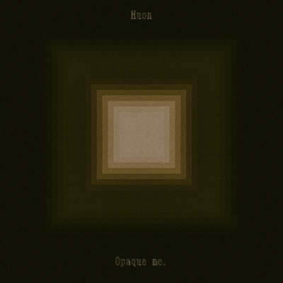 Opaque me. (Instrumental) Front Cover