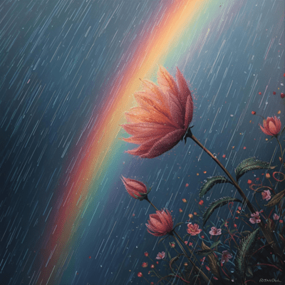 Flower of Words Front Cover