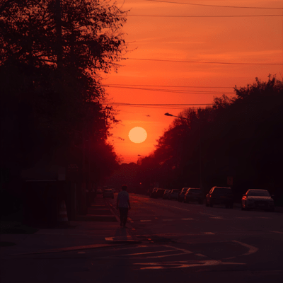 Sunset Glow Front Cover