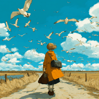 Traveling Girl Front Cover