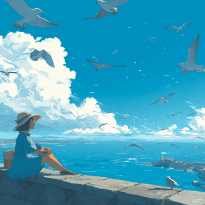 Endless Blue Front Cover