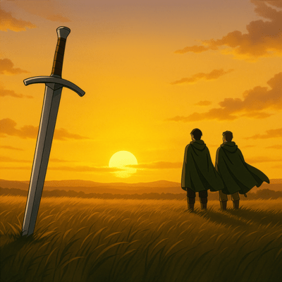 Until the day I lay down this sword Front Cover