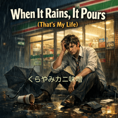 when it rains, it pours -that’s my life.のジャケット写真