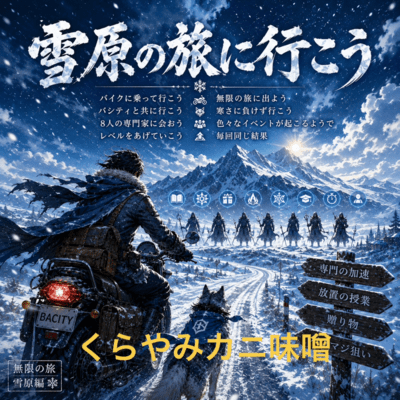 雪原の旅に出ようのジャケット写真