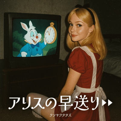 The Fast-Forwarded Alice Front Cover