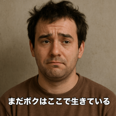 まだボクはここで生きているのジャケット写真