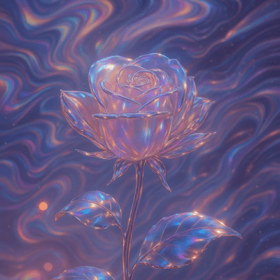 Distorted Bloom Front Cover