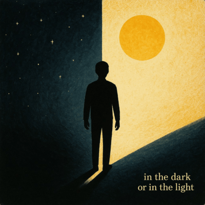 In the dark or in the light (feat. Paper Crane Parade) Front Cover