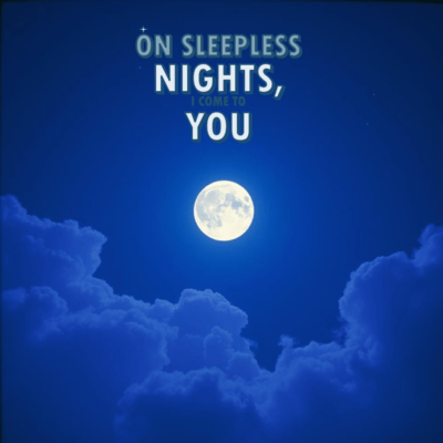 On sleepless nights, I come to you (feat. Paper Crane Parade) Front Cover