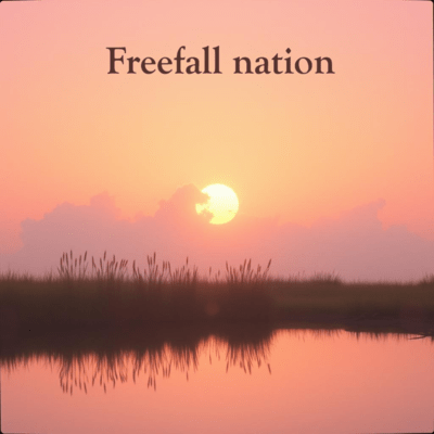 Freefall nation (feat. Paper Crane Parade) Front Cover