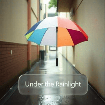 Under the Rainlight (feat. Paper Crane Parade) Front Cover
