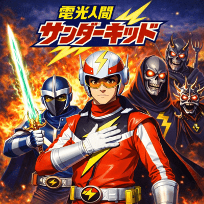 電光人間サンダーキッドのジャケット写真