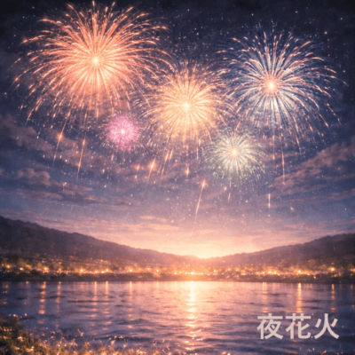 Night Fireworks Front Cover