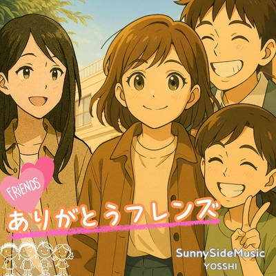 Thank You Friends Front Cover