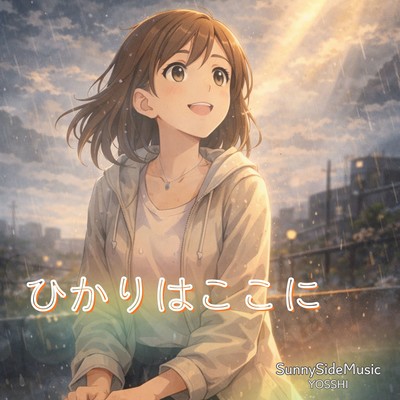 The Light Is Here Front Cover