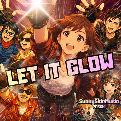 LET IT GLOWのジャケット写真