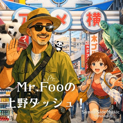 Mr. Foo's Ueno Dash! Front Cover