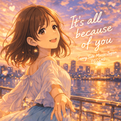 It’s all because of youのジャケット写真
