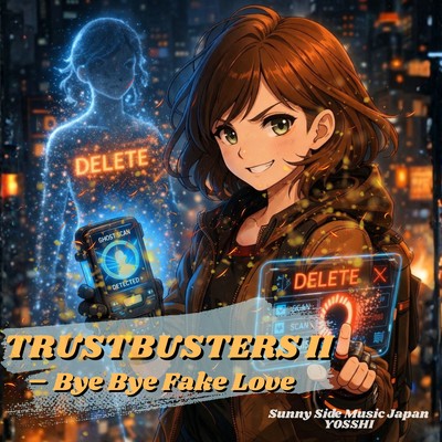 TRUSTBUSTERS II - Bye Bye Fake Love Front Cover